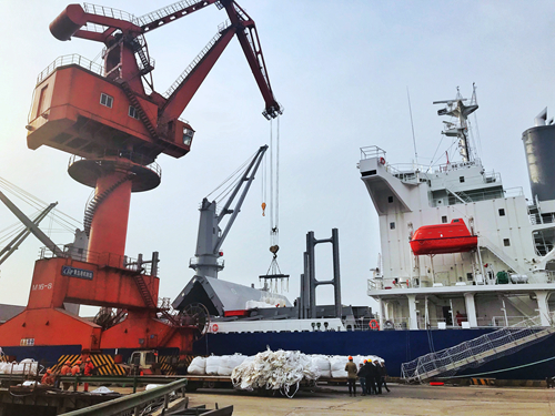 宜化磷酸二銨出口澳大利亞第一單順利裝船！湖北首家！(圖3)