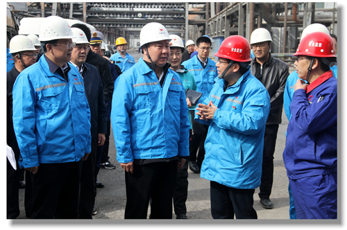 烏海市委書記史萬鈞一行到內(nèi)蒙宜化調(diào)研指導(dǎo)安全生產(chǎn)工作(圖1) 烏海市委書記史萬鈞一行到內(nèi)蒙宜化調(diào)研指導(dǎo)安全生產(chǎn)工作(圖1)