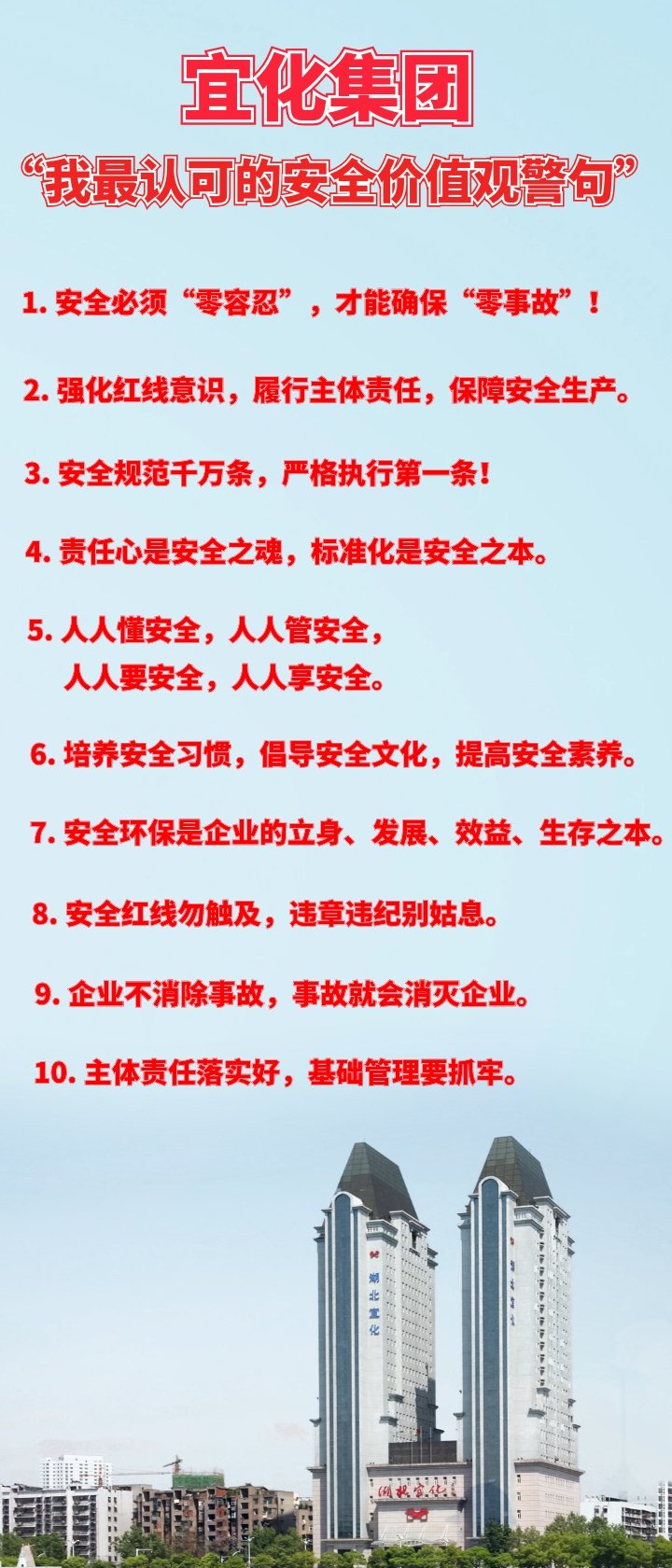 宜化集團(tuán)“我最認(rèn)可的安全價(jià)值觀警句”出爐！(圖1)