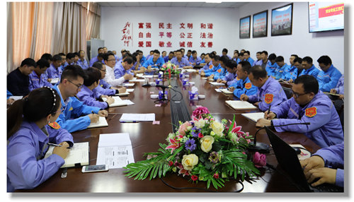 王大真到股份公司、宜都園區(qū)現場辦公(圖2)