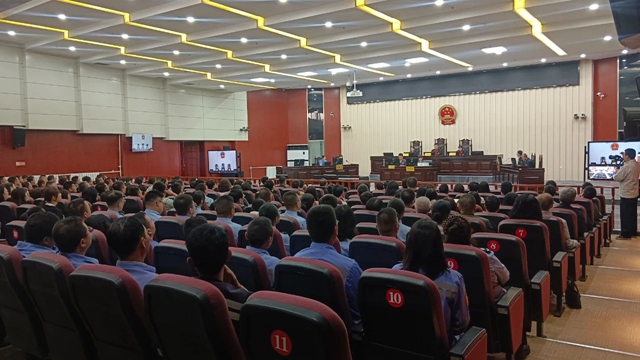 青海宜化：旁聽(tīng)庭審敲警鐘，紀(jì)法紅線記心間