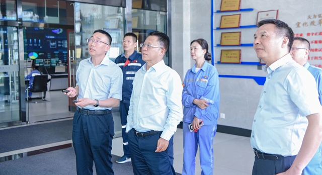 王大真到新疆、青海區(qū)域分子公司現(xiàn)場(chǎng)辦公(圖1)